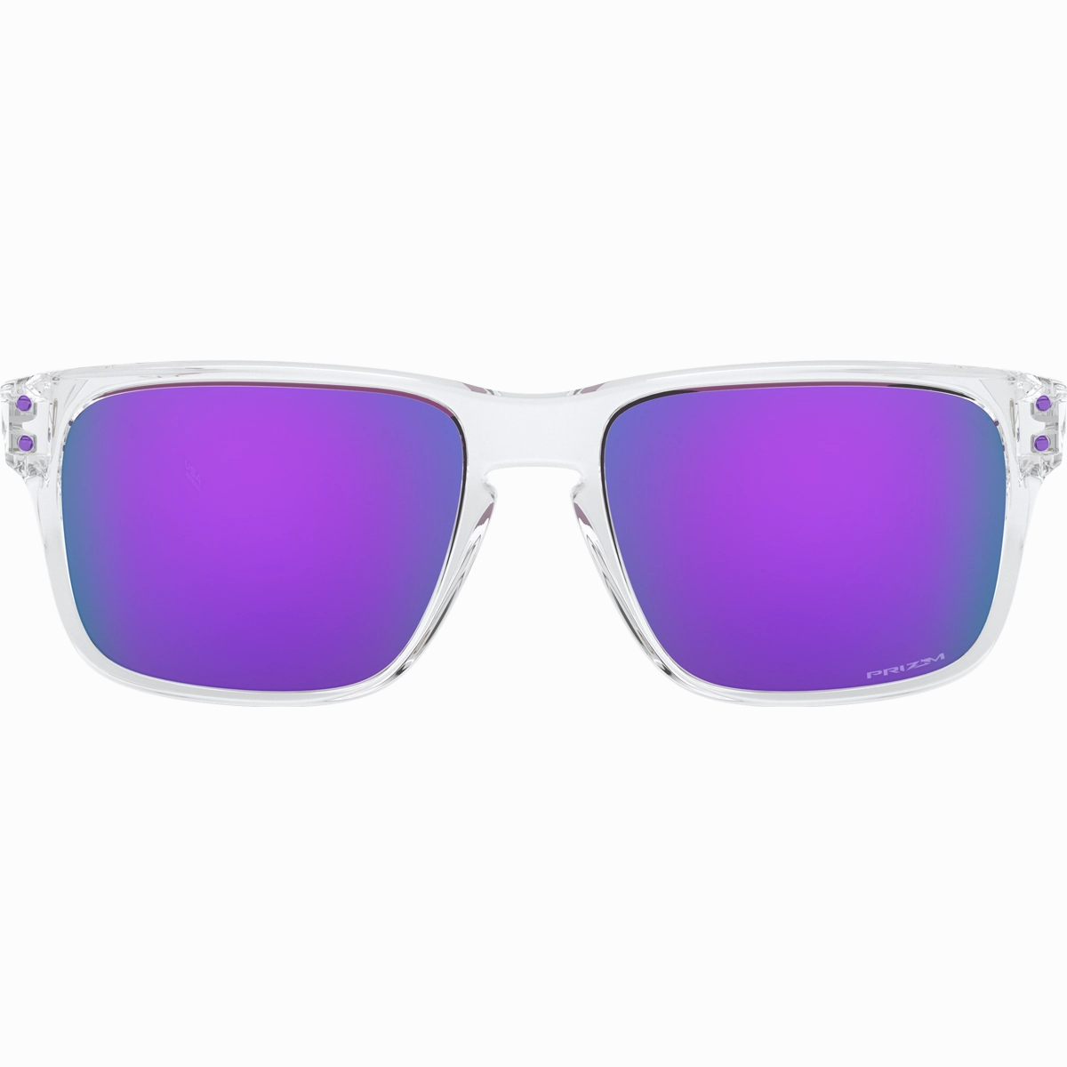 Holbrook XS - Polished Clear/Prizm Violet