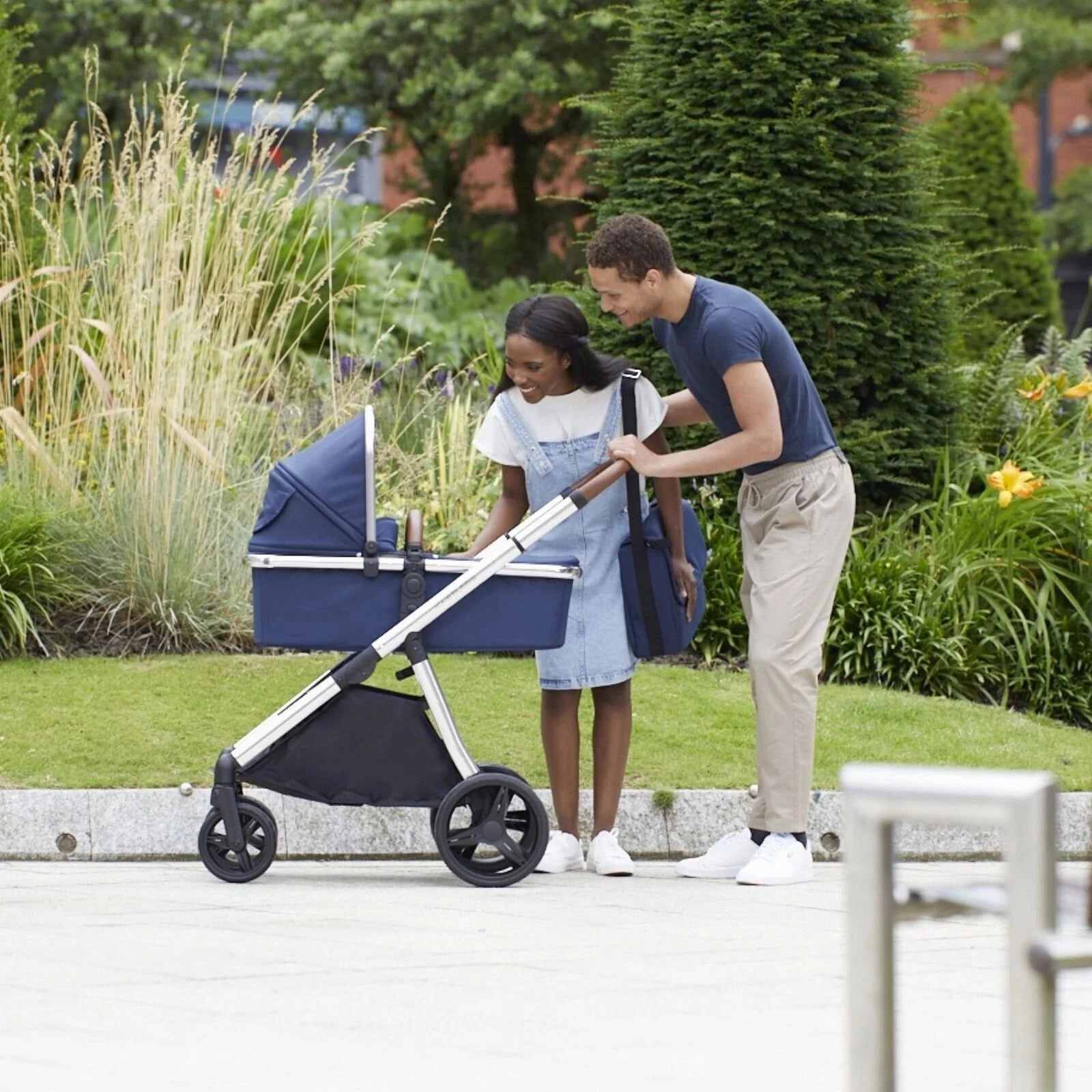 Ickle Bubba Eclipse 2-in-1 Pushchair & Carrycot - Grey