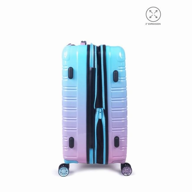 IFLY Fibertech Hardside Luggage, Cotton Candy, 28"