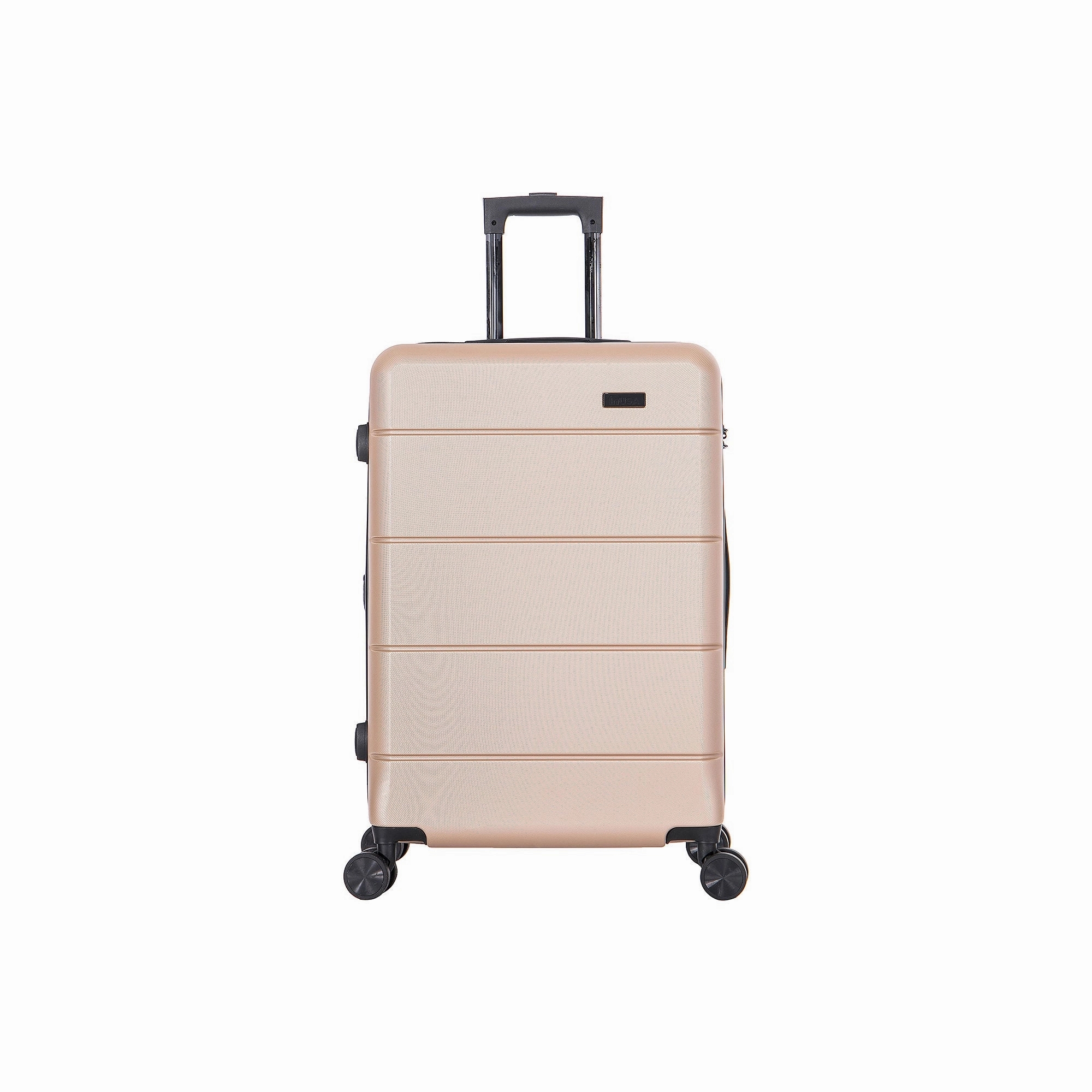 Inusa Elysian 24" Hardside Expandable Spinner Luggage - CHAMPAGNE ONE SIZE