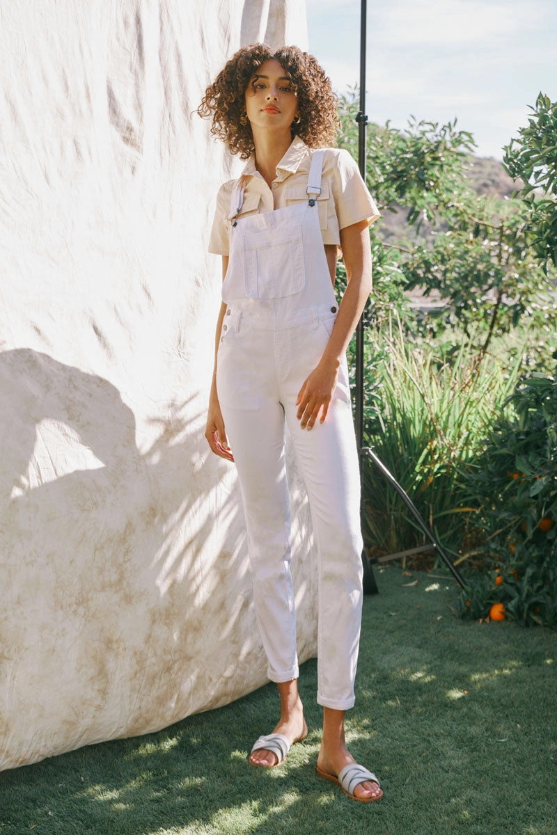 Ivie High Rise Straight Overalls