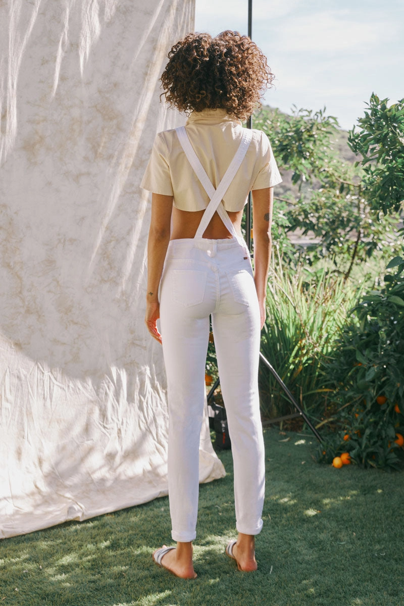 Ivie High Rise Straight Overalls