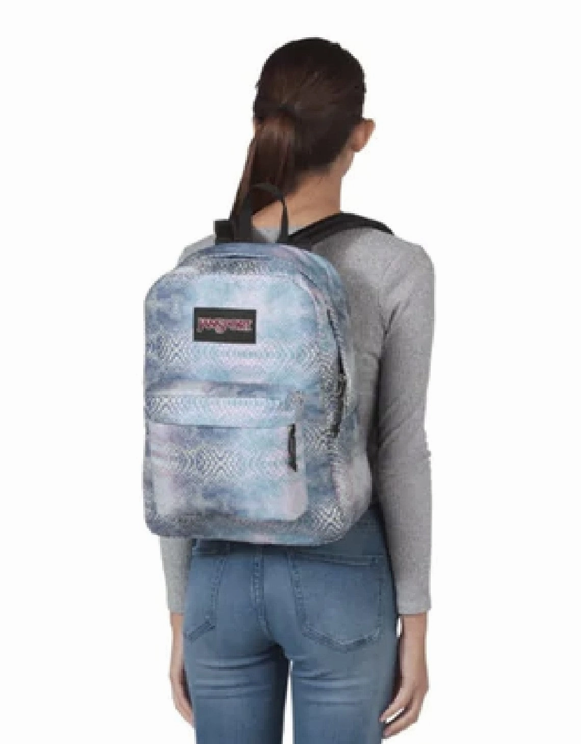JANSPORT SUPERBREAK PLUS LAPTOP BACKPACK ASHBURY PRISMA PYTHON