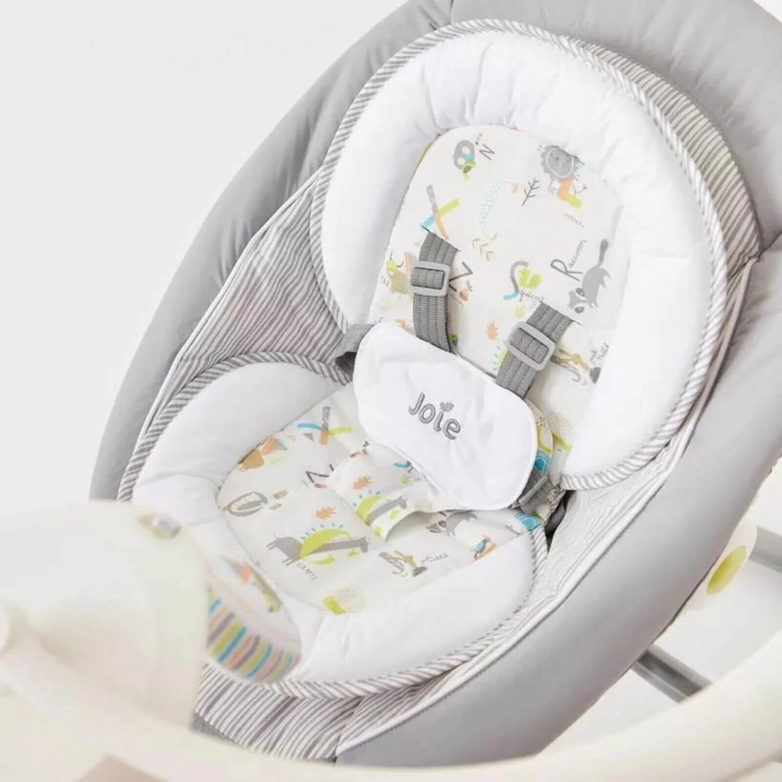 Joie Serina Swivel Baby Swing - Nature's Alphabet