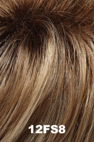 Jon Renau Toppers - Top Blend 12" (#6006) - Remy Human Hair