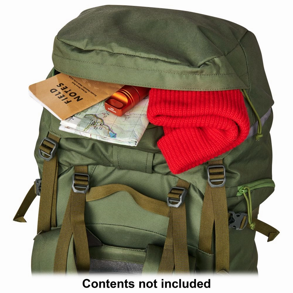 Kelty 22629022WM Asher 85L Lightweight and Breathable Outdoor Backpack - Winter Moss/Dill
