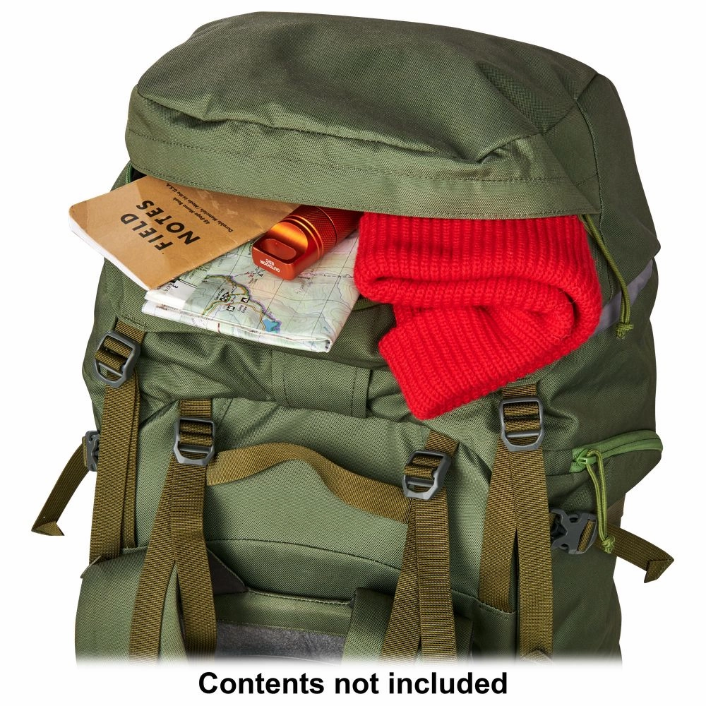 Kelty 22629022WM Asher 85L Lightweight and Breathable Outdoor Backpack - Winter Moss/Dill
