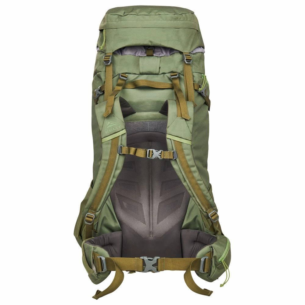 Kelty 22629022WM Asher 85L Lightweight and Breathable Outdoor Backpack - Winter Moss/Dill