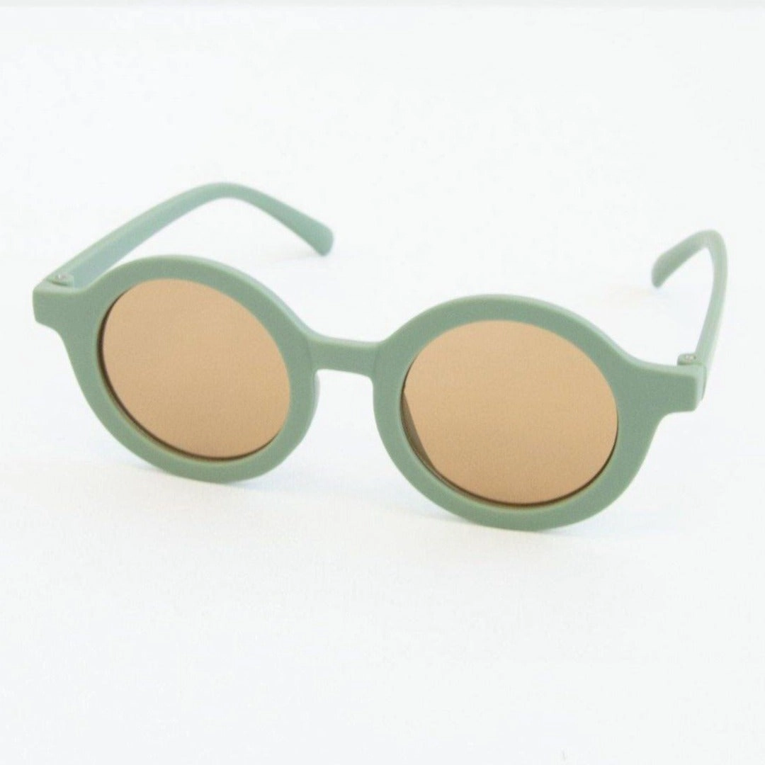 Kids' Round Retro Sunglasses