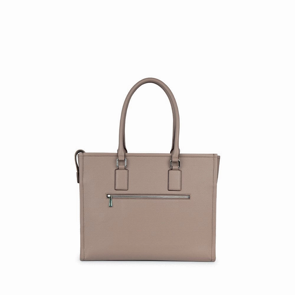 Le Valentina - Sac fourre-tout 2-en-1 en cuir vegan terra