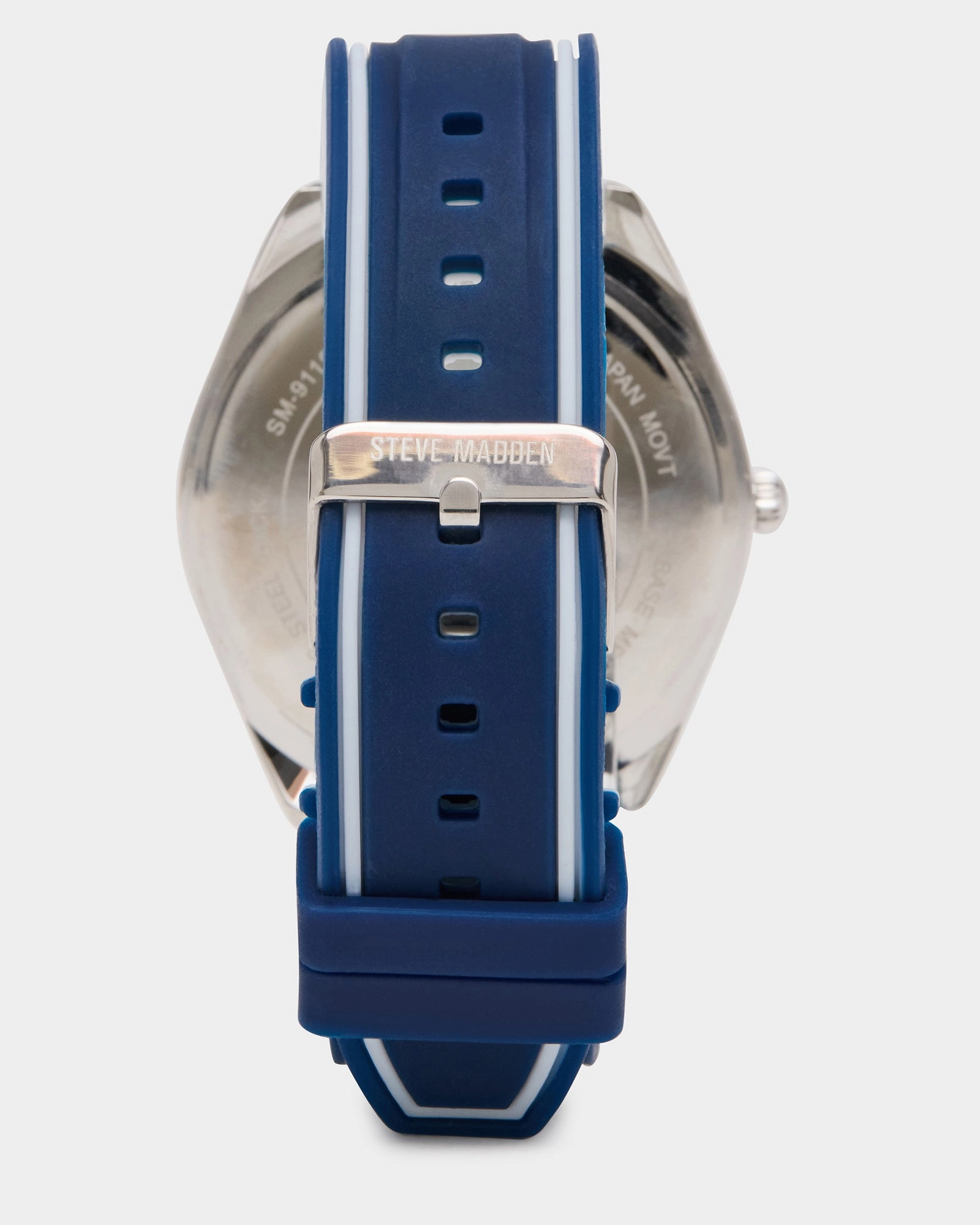 MEN'S SILICONE WATCH BLUE/WHITE
