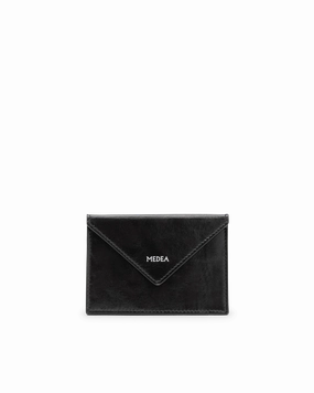 Mini Leather Belted Wallet