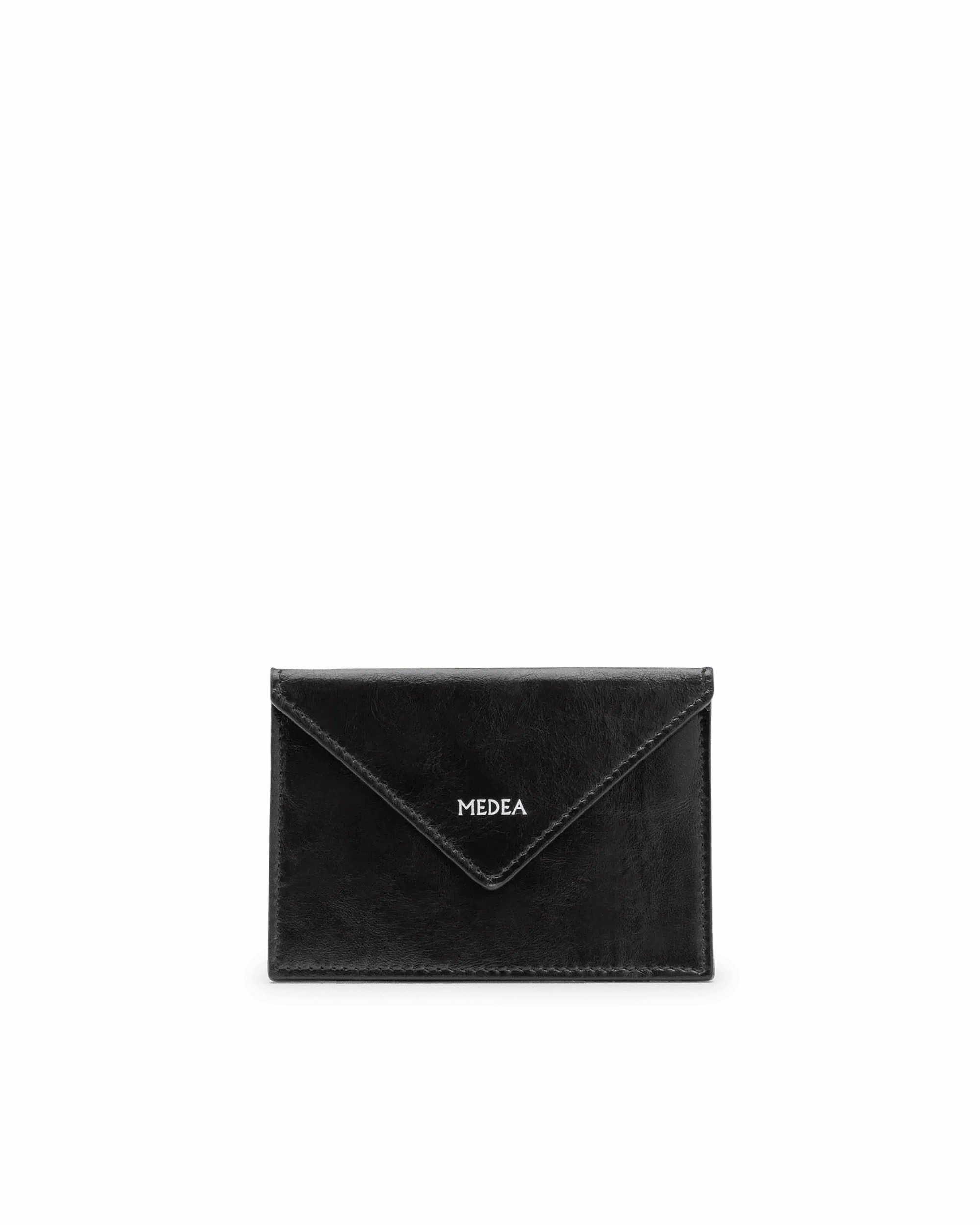 Mini Leather Belted Wallet