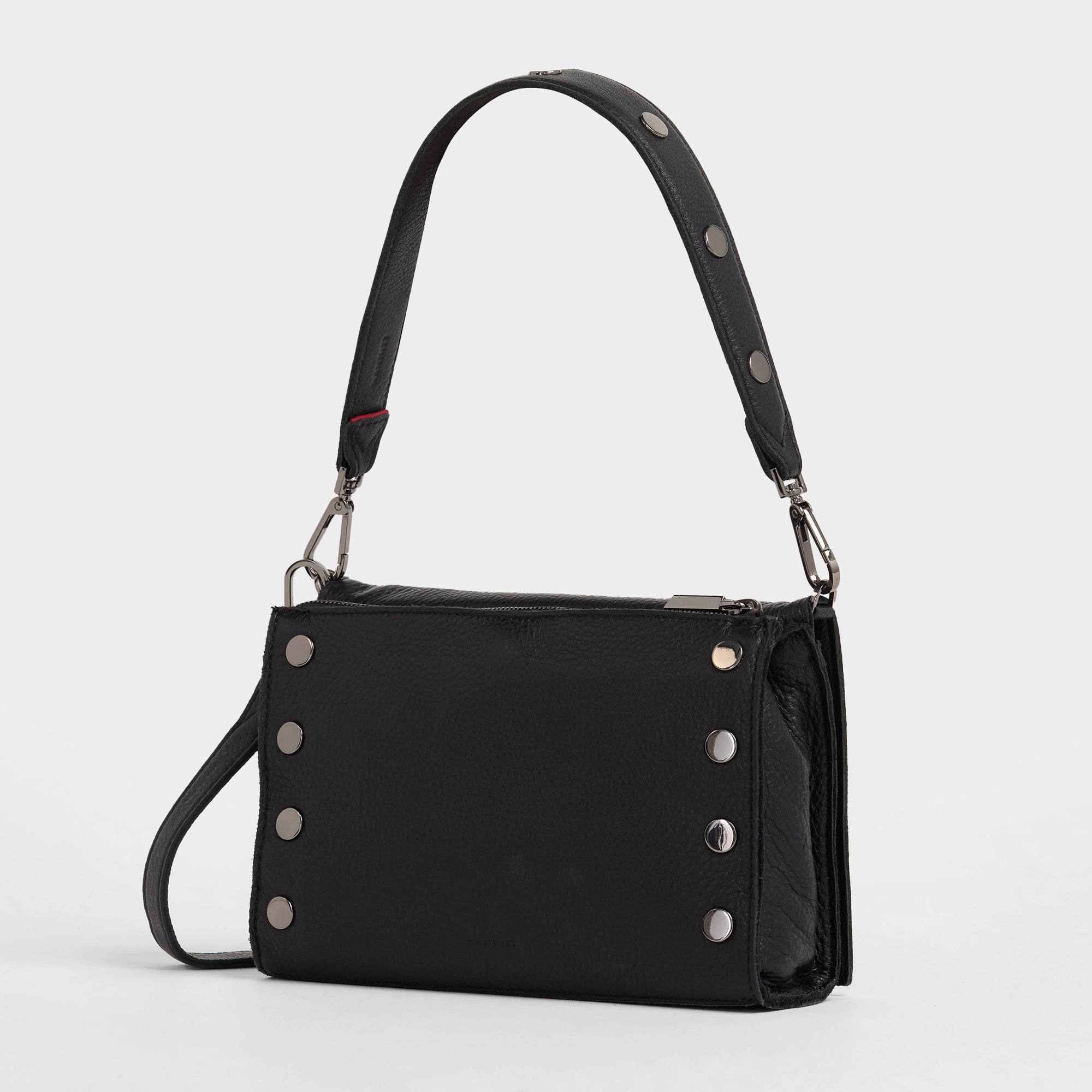 Montana Clutch | Black Lugano/Gunmetal | Sml