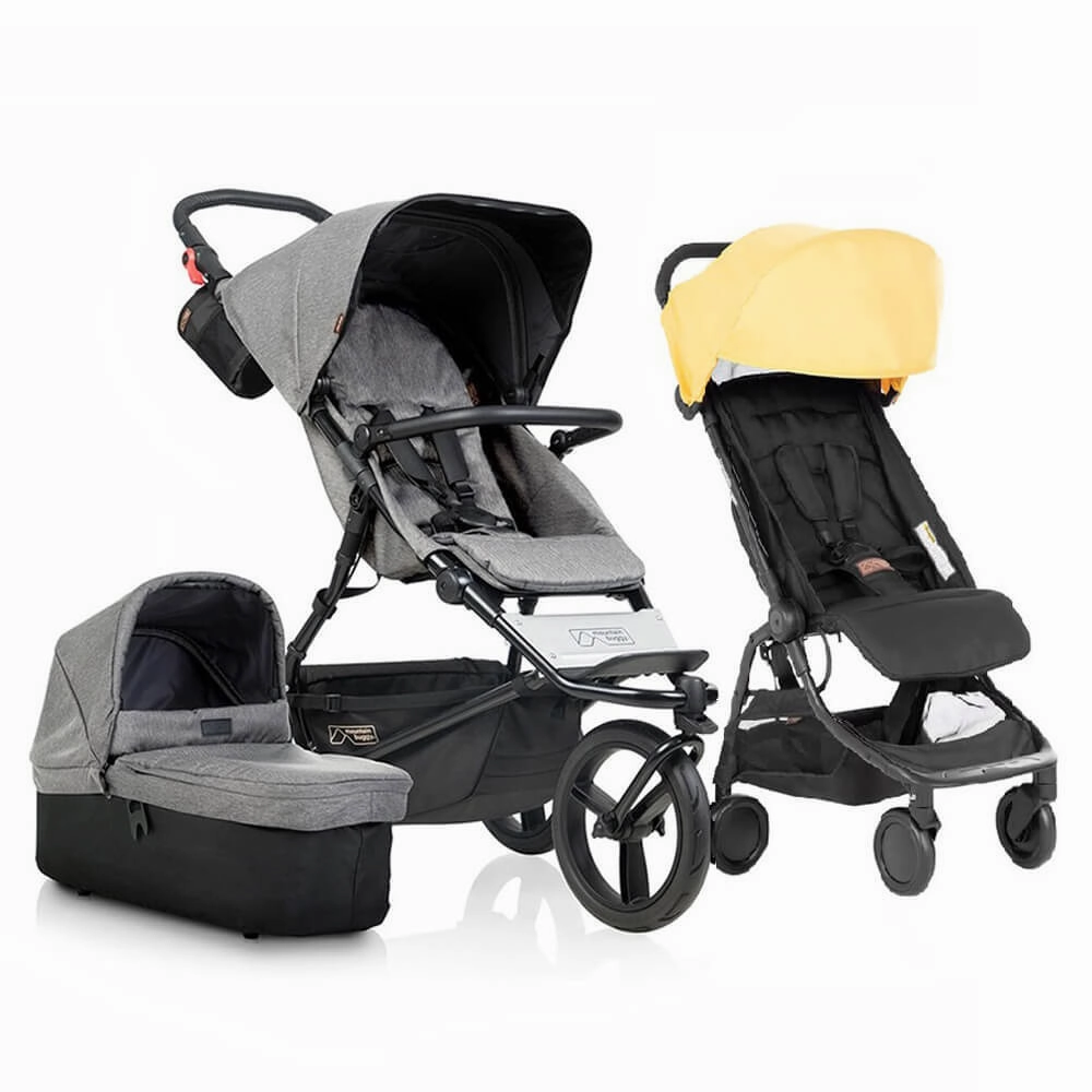 Mountain Buggy Urban Jungle Luxury Herringbone   Nano Bundle