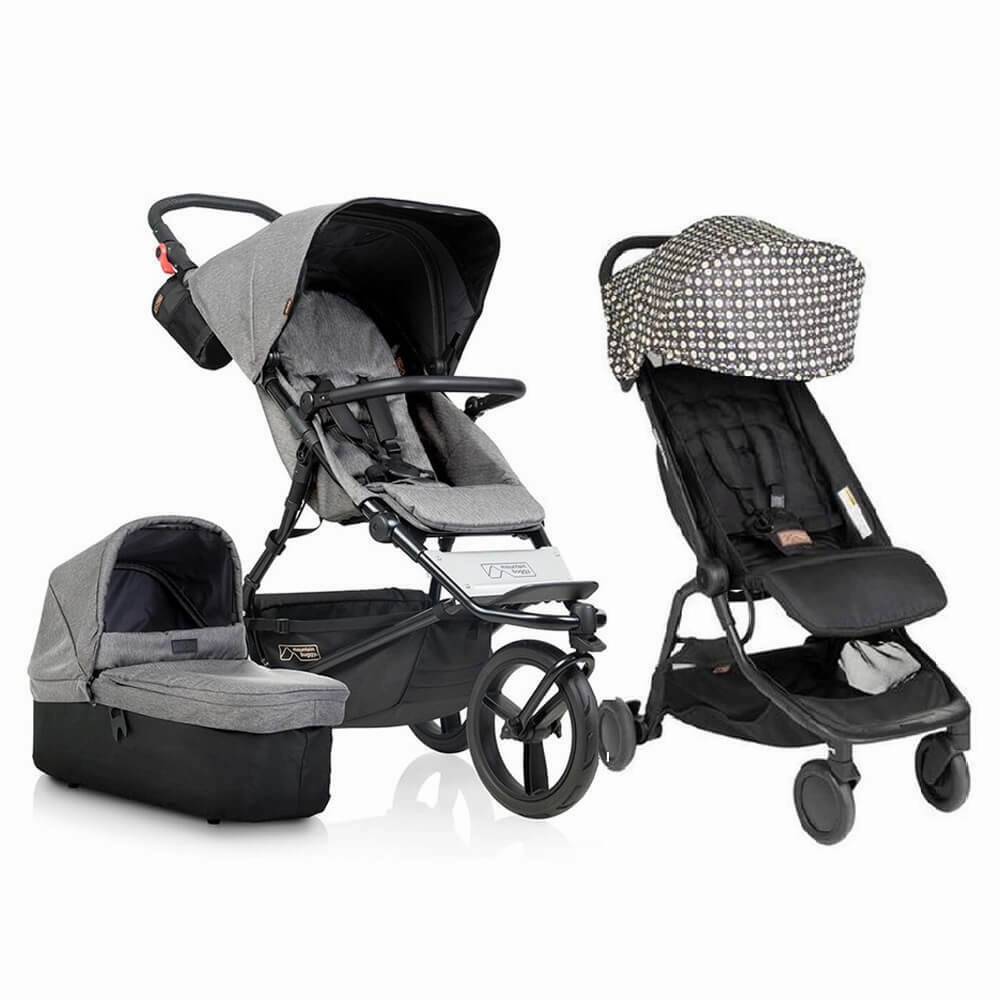 Mountain Buggy Urban Jungle Luxury Herringbone   Nano Bundle