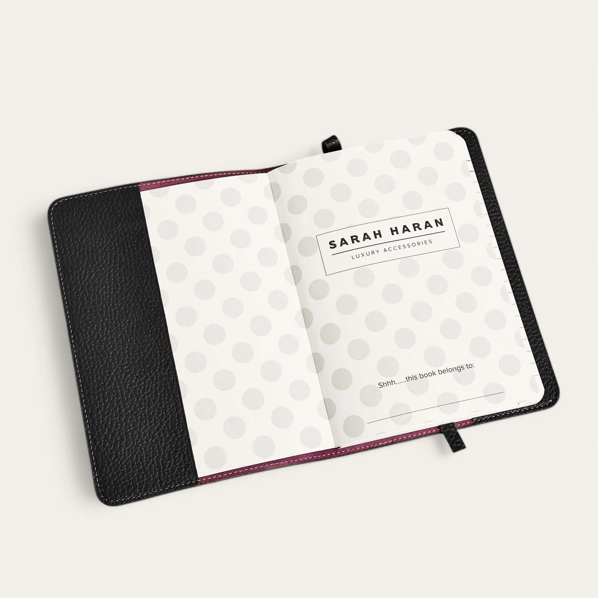 Notebook Leather | Black