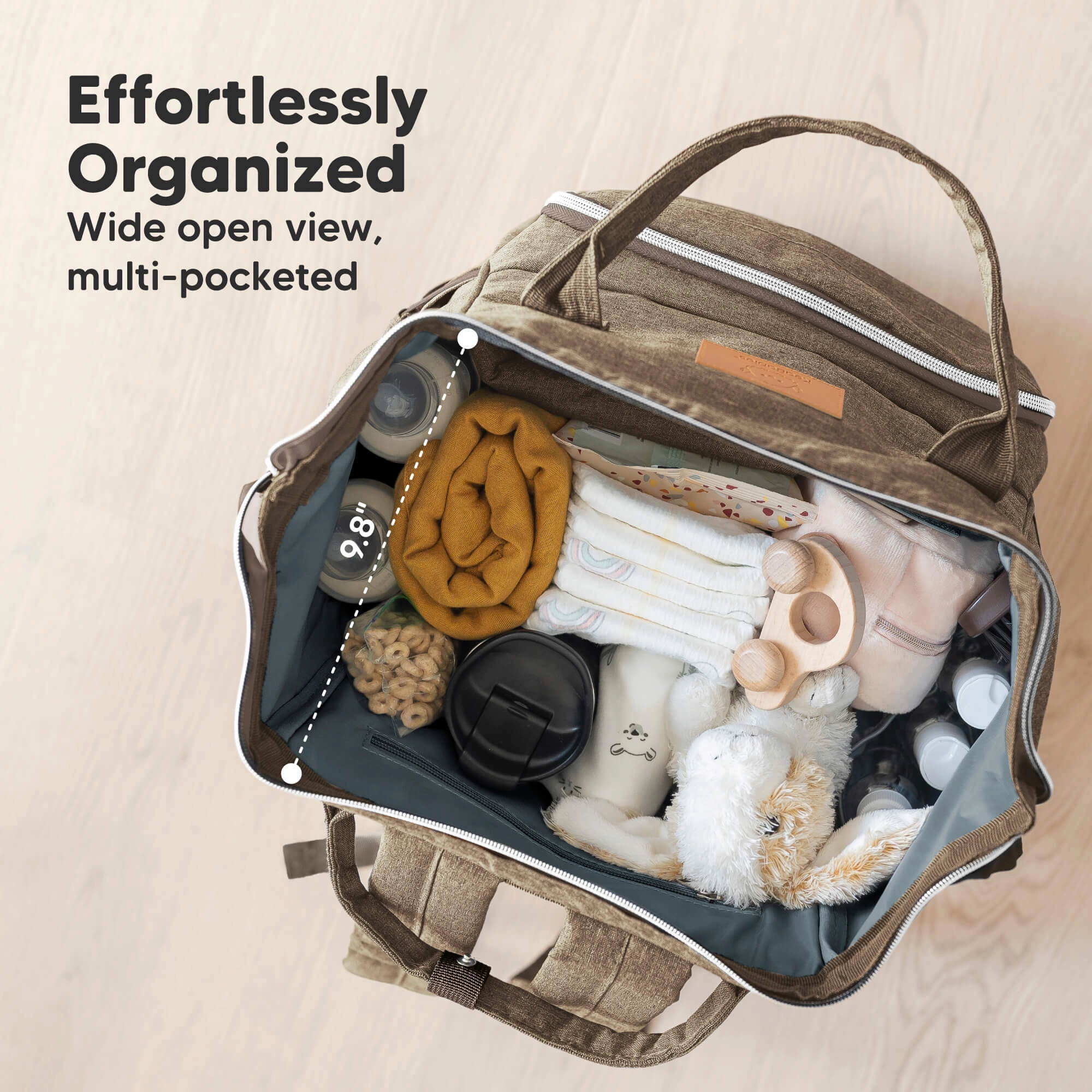 Original Diaper Bag (Coffee Brown)