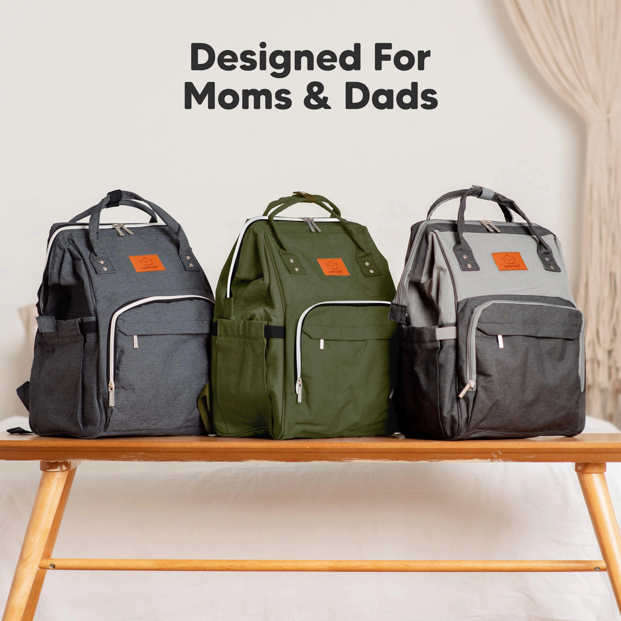 Original Diaper Bag (Coffee Brown)