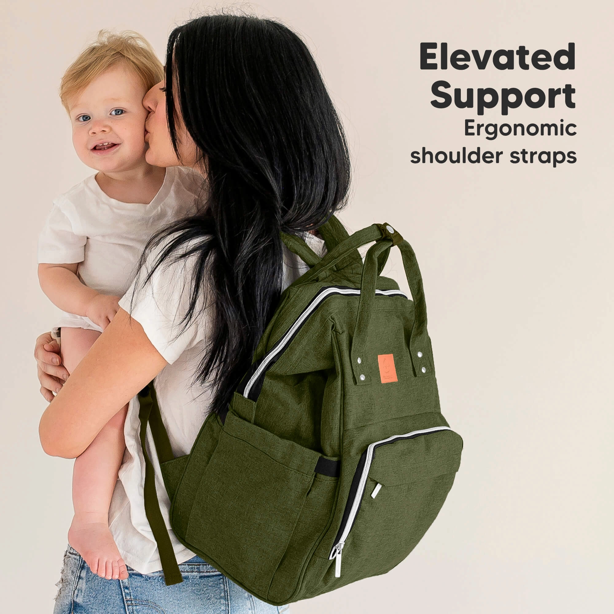 Original Diaper Bag (Coffee Brown)