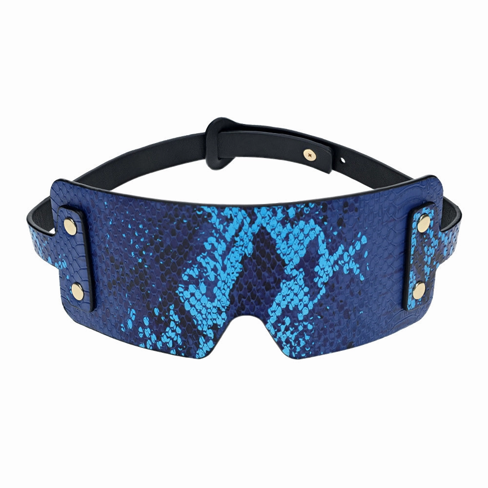 Ouch! Florence Holographic Snake Print Faux Leather BDSM Kit Handbag