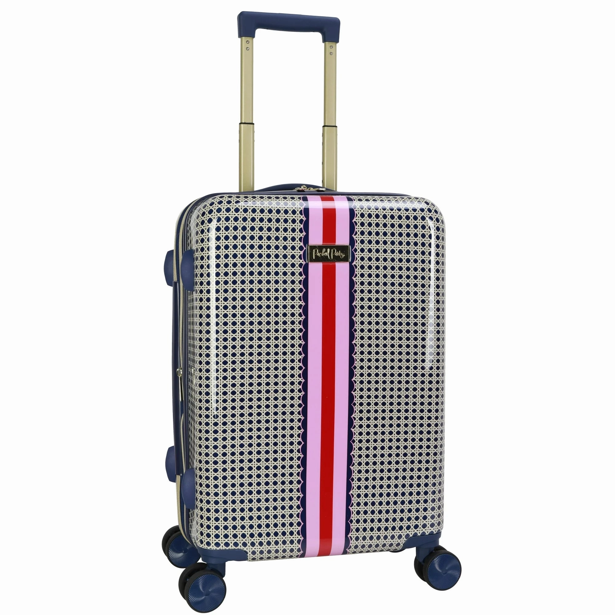 Packed Party PP-62022-20PKST "JET SET" 20 Inch Carry-on ABS Hardsided Luggage, Jet Set Print