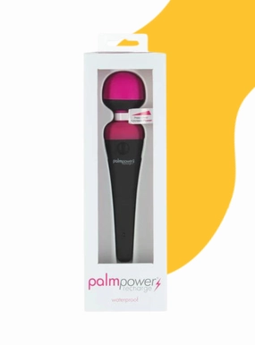 PalmPower Reecharge Waterproof Vibrating Body Wand Massager