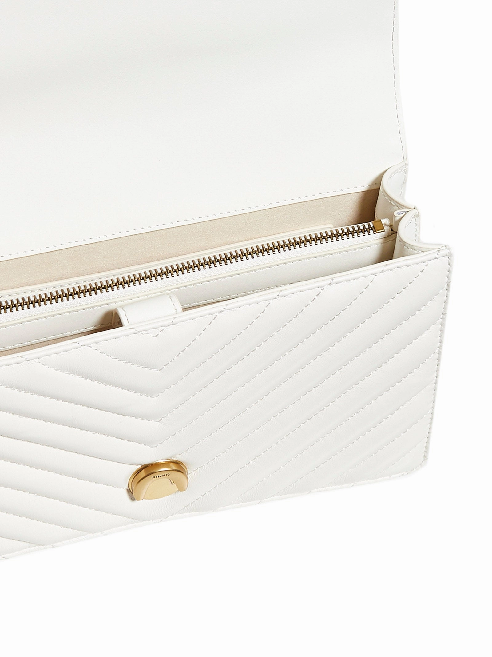 Pinko Classic Love Icon V Quilt Crossbody Bag
