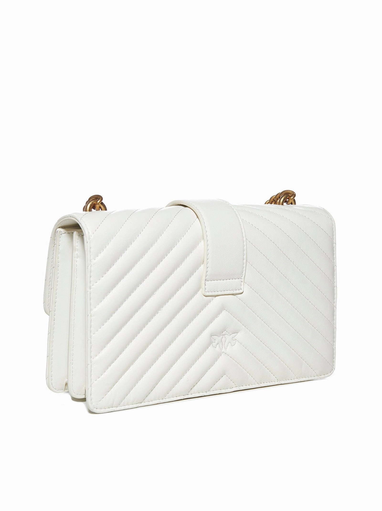 Pinko Classic Love Icon V Quilt Crossbody Bag