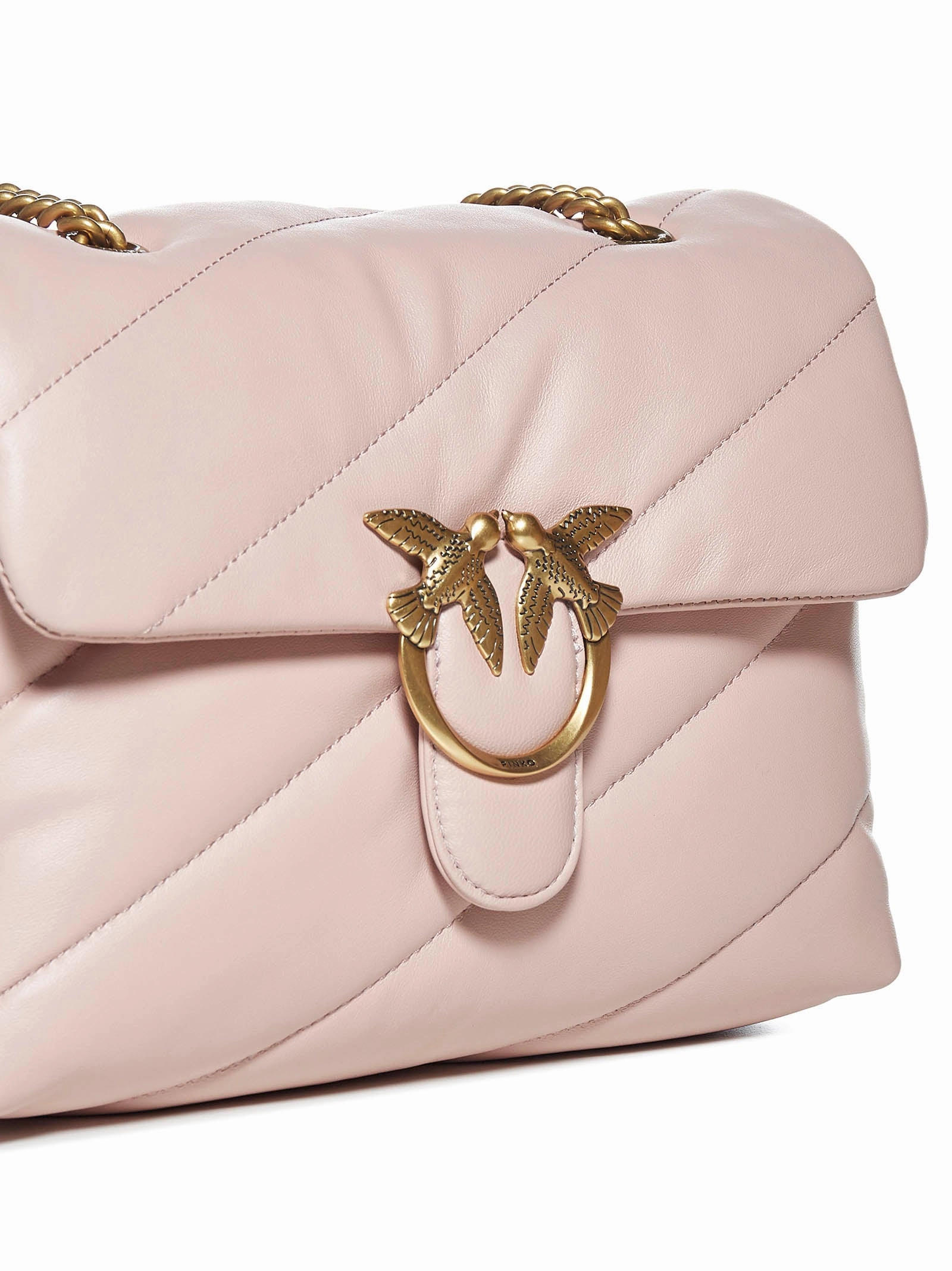 Pinko Love Classic Chained Crossbody Bag