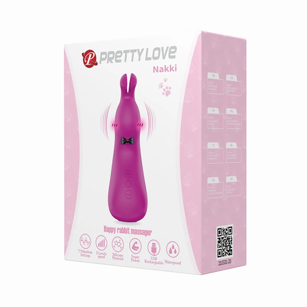 Pretty Love Nakki Happy Rabbit Vibrating Massager