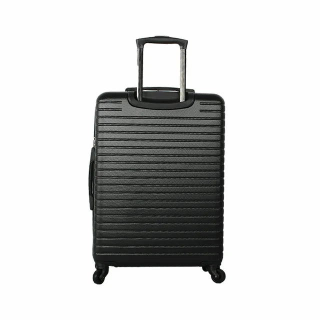 Protege 27789-01-20S Vacationer Hard Side 20" Expandable Carry-on Luggage, Black