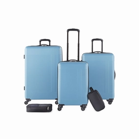 Protocol Phoenix Hardside 5-Pc. Luggage Set - RIVIERA BLUE ONE SIZE