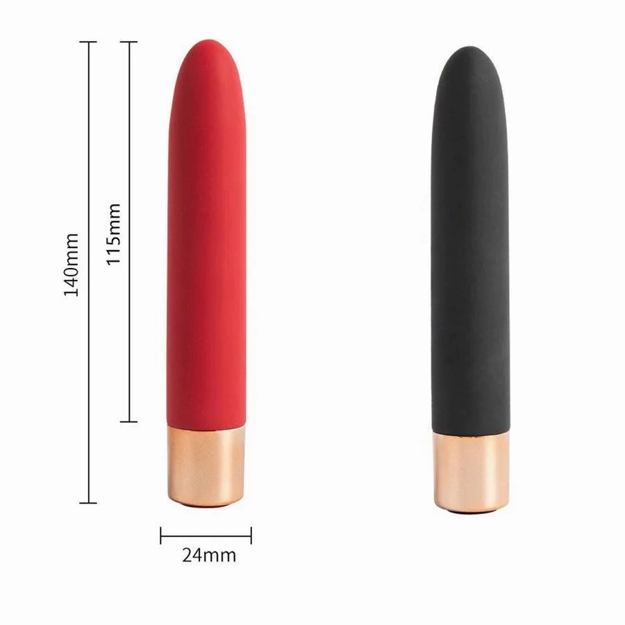 Rechargeable Silicone Bullet Silent Vibrator