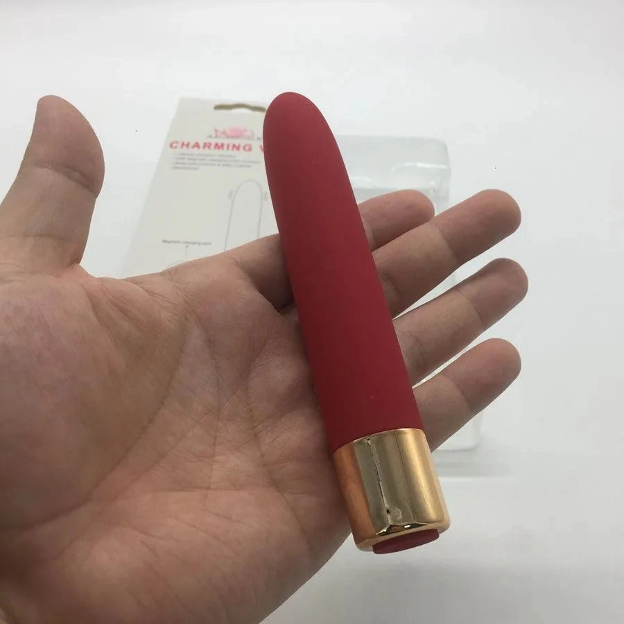 Rechargeable Silicone Bullet Silent Vibrator