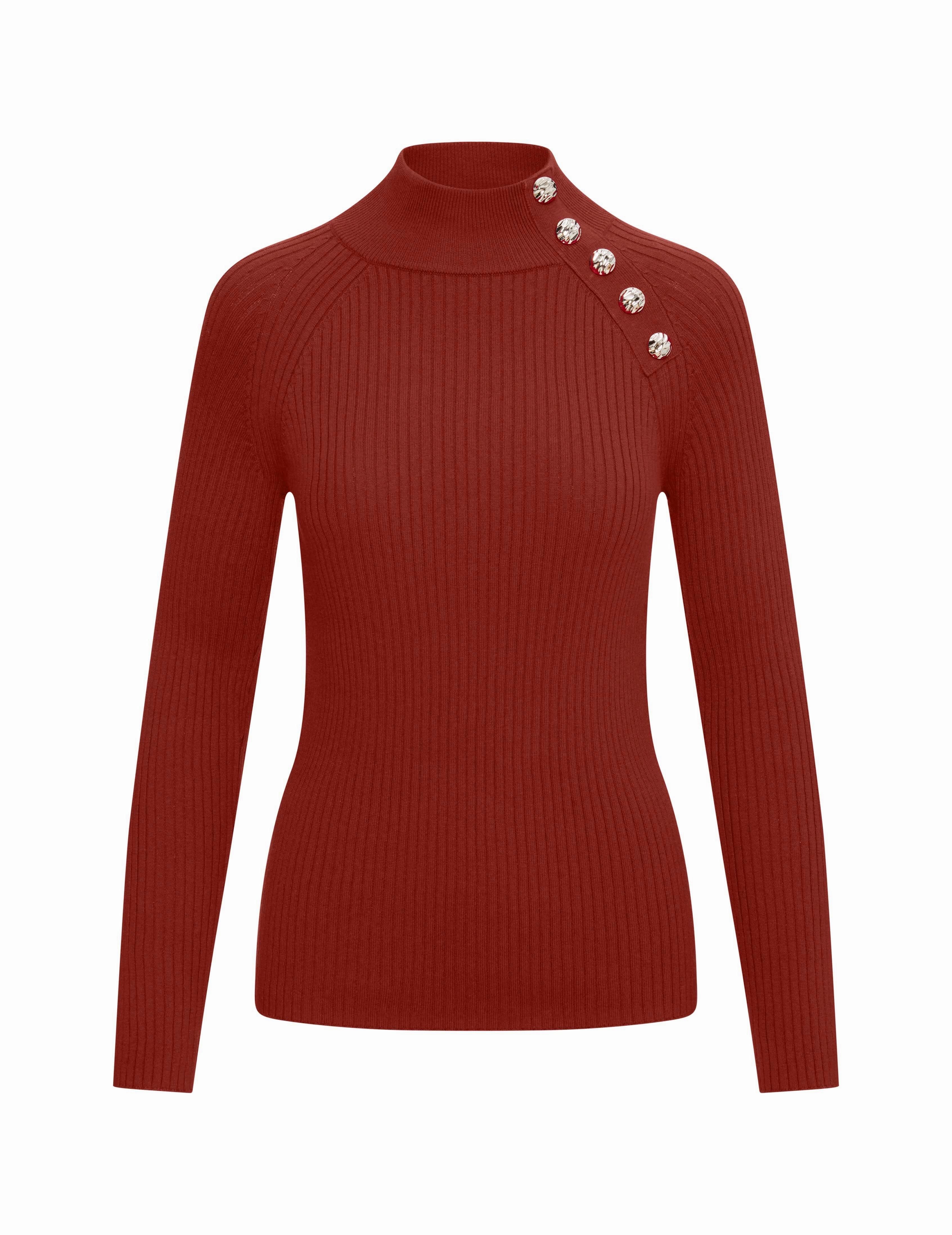 Ribbed Raglan Pullover- Sale