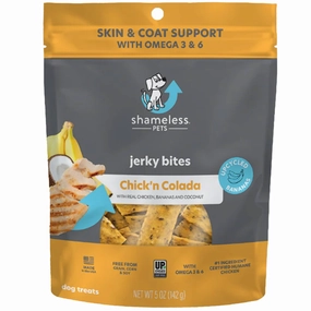Shameless Pets Jerky Bites Chick'n Colada Dog Treats