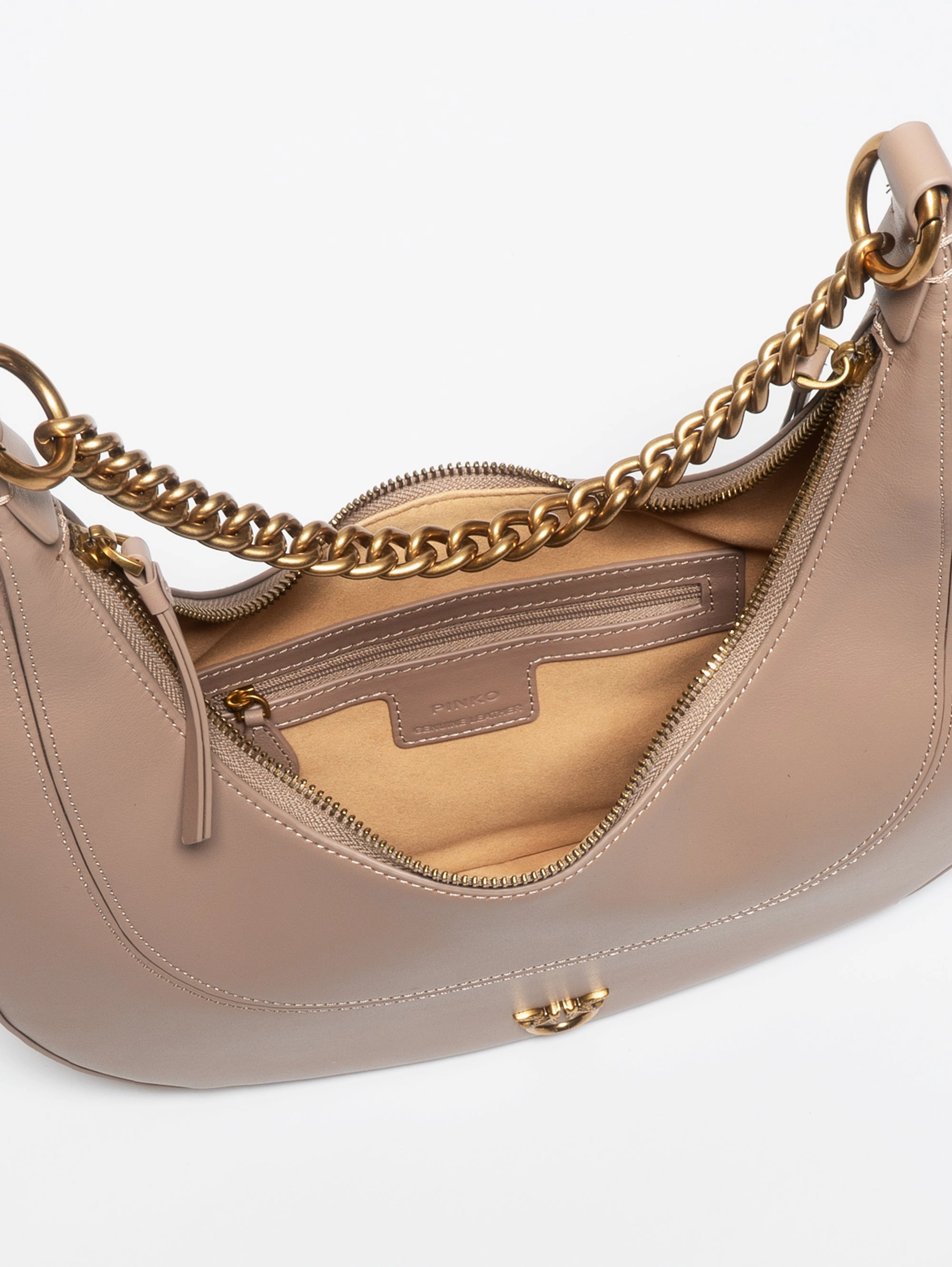 Shoulder Bag Brioche Hobo Beige