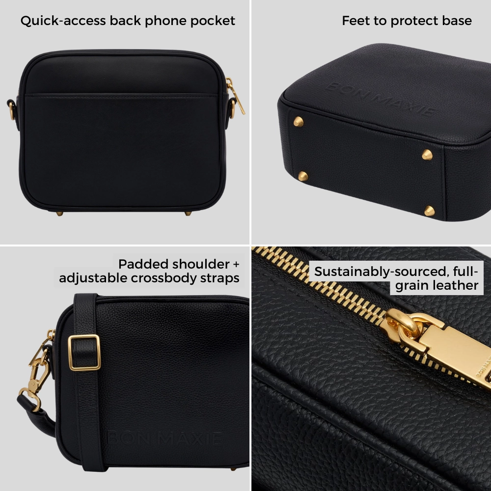 Sidekick Leather Crossbody Bag -- Snake