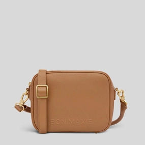 Sidekick Leather Crossbody Bag -- Tan