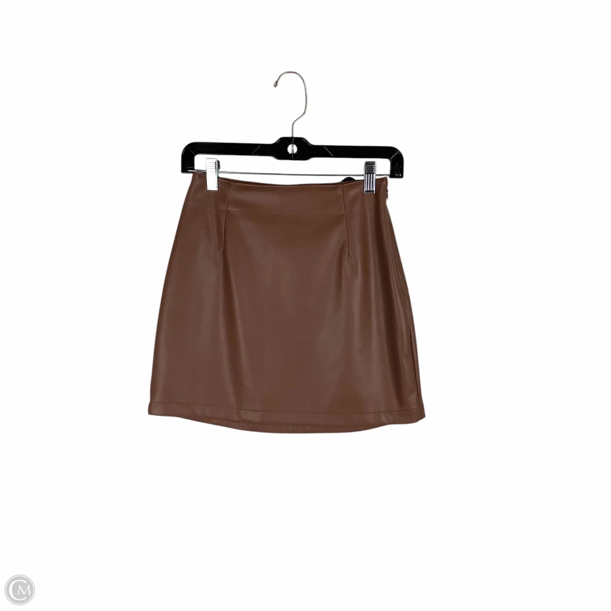 Skirt Mini & Short By Abercrombie And Fitch In Brown, Size: Xs