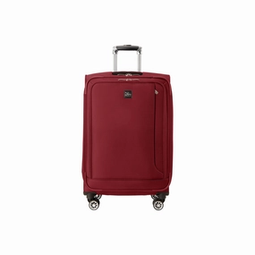 Skyway Chesapeake 4.0 Softside 24" Lightweight Luggage - BURGUNDY ONE SIZE, Weather-Resistant