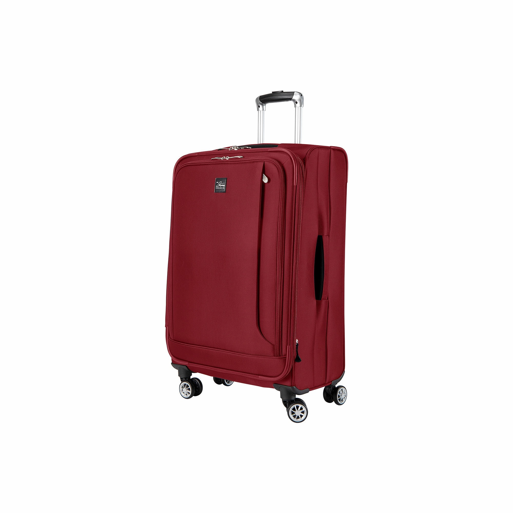 Skyway Chesapeake 4.0 Softside 24" Lightweight Luggage - BURGUNDY ONE SIZE, Weather-Resistant