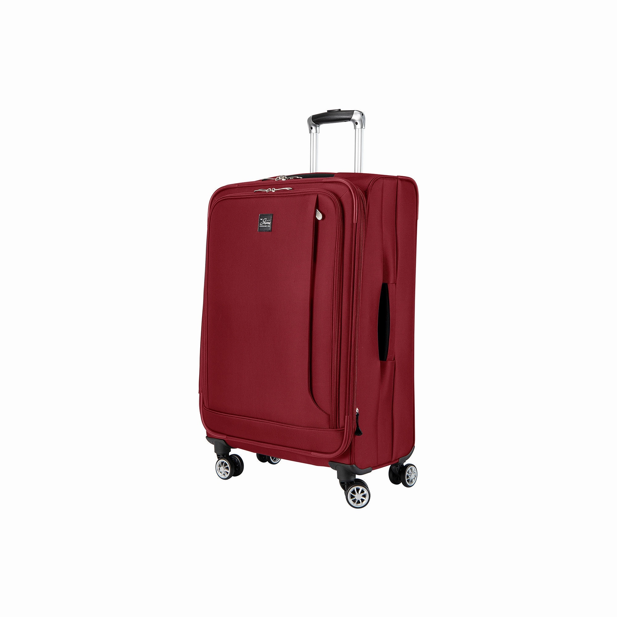 Skyway Chesapeake 4.0 Softside 24" Lightweight Luggage - BURGUNDY ONE SIZE, Weather-Resistant