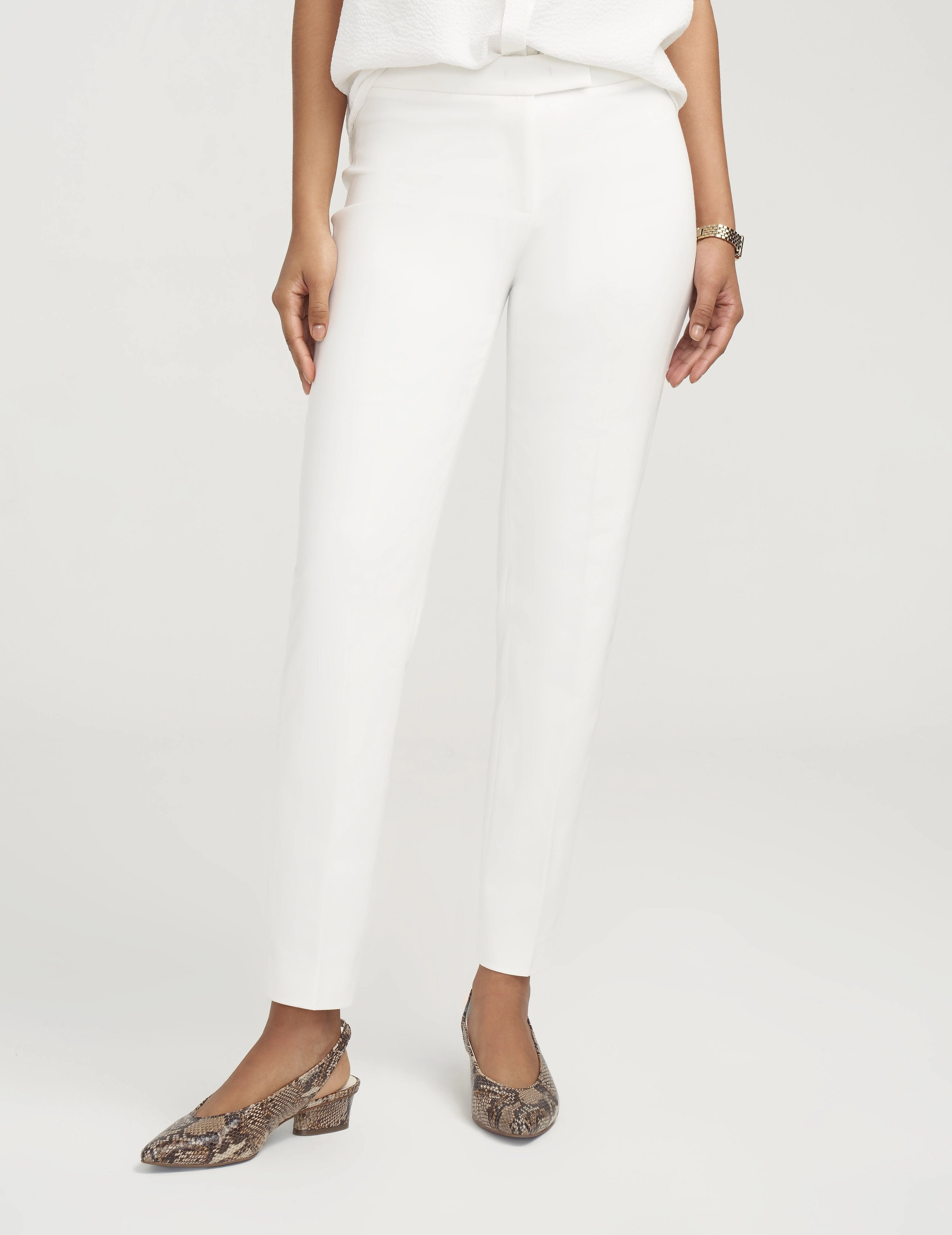 Slim Leg Cotton Bowie Pant- Sale