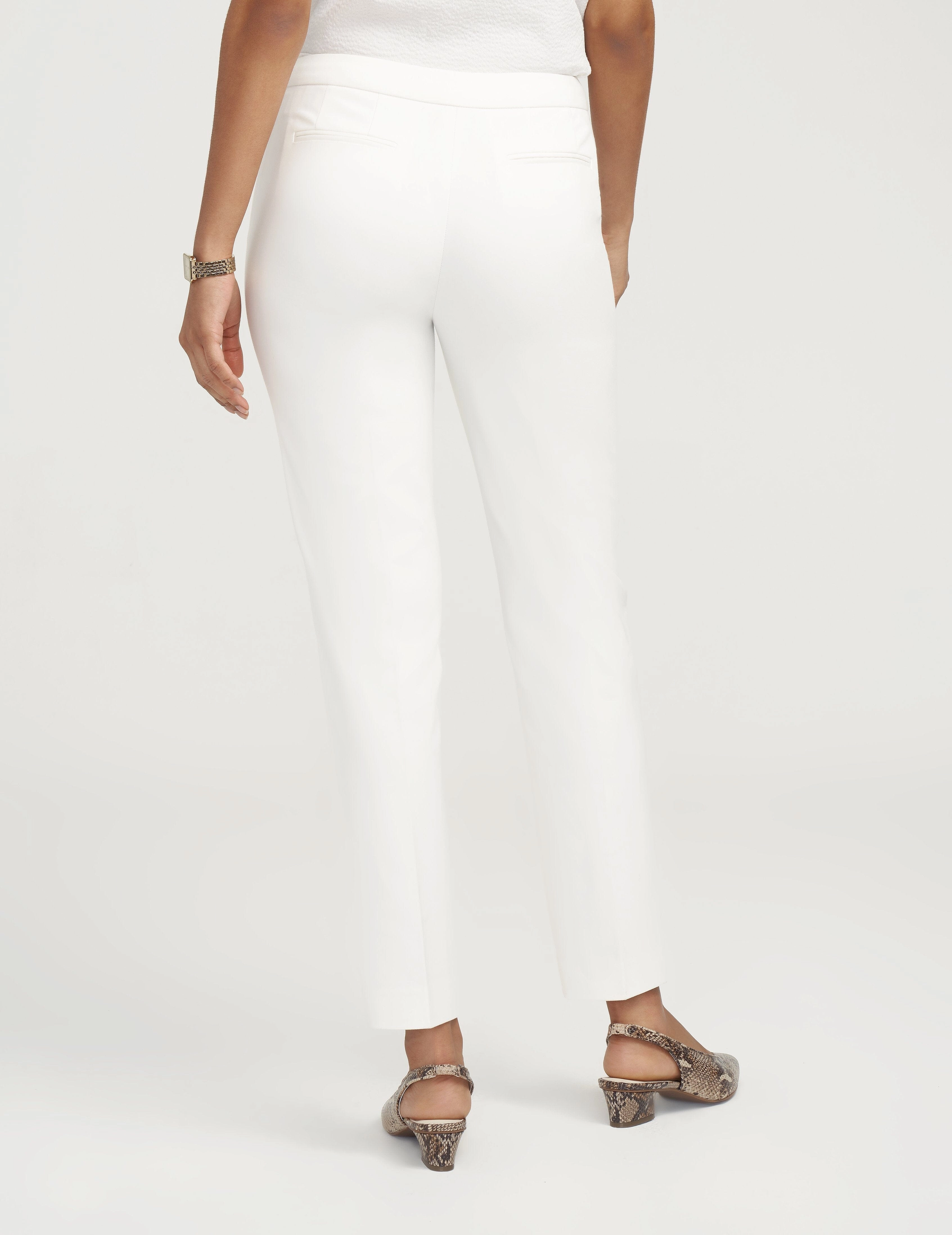 Slim Leg Cotton Bowie Pant- Sale