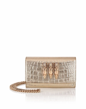 Small Crocco Printed Shoulder Bag