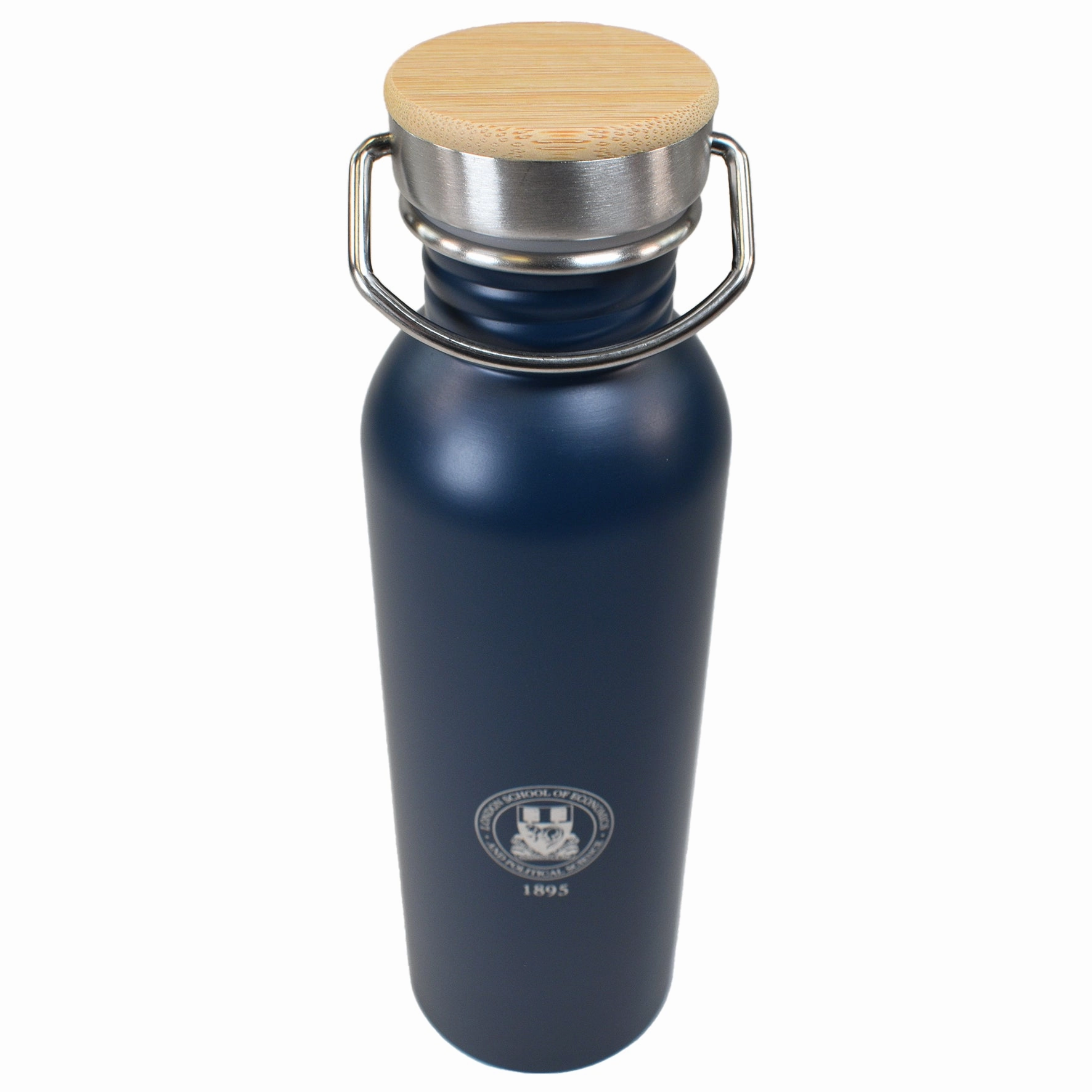 Stainless Steel Bottle with Bamboo Lid