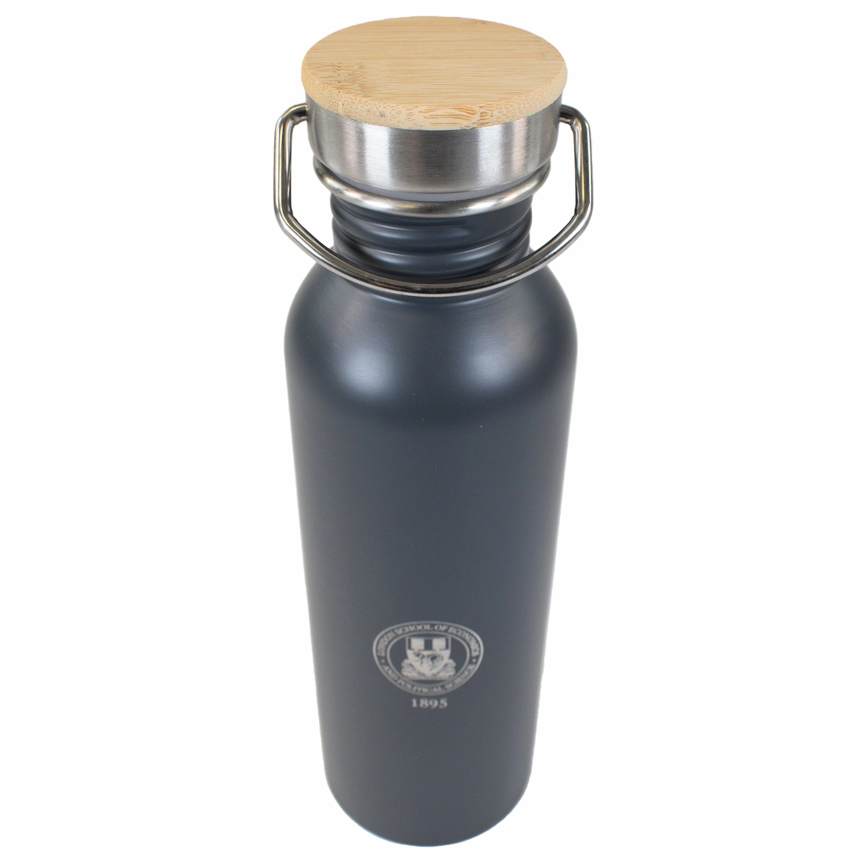 Stainless Steel Bottle with Bamboo Lid