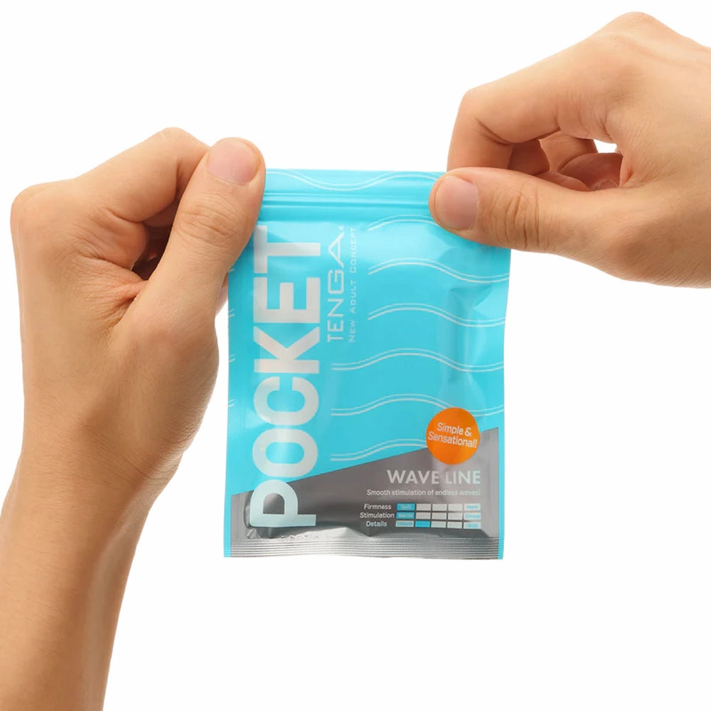 Tenga Pocket-Sized Masturbator - Crystal Mist Texture